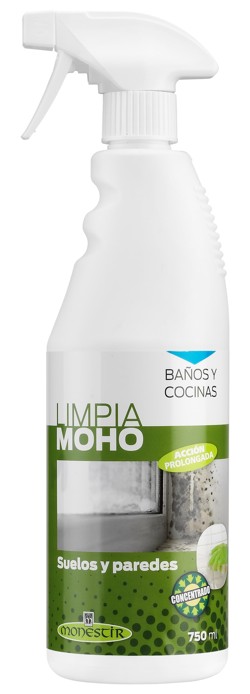 limpia moho manchas de mocho suelos y paredes efecto tensioactivo